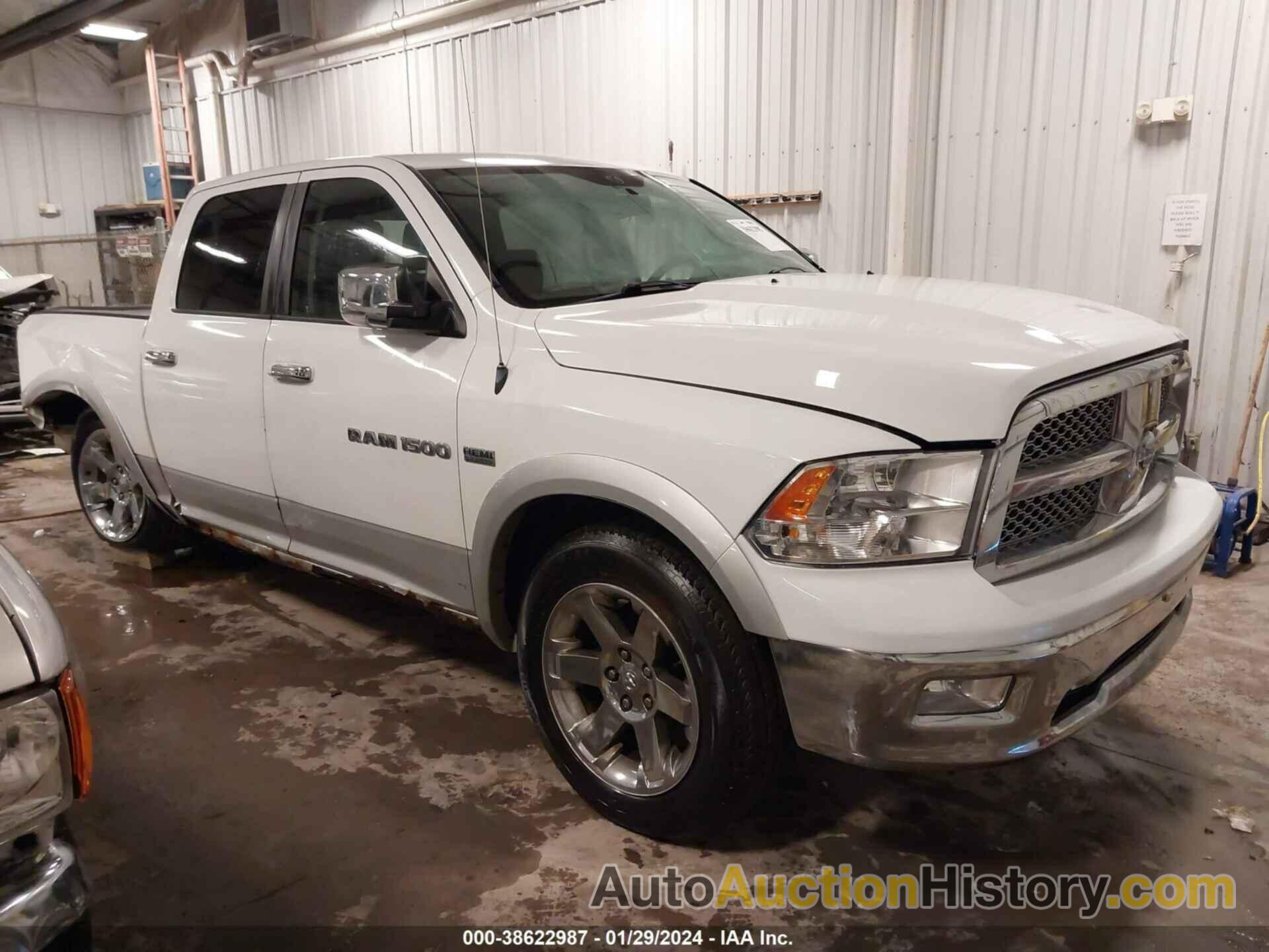 RAM 1500 LARAMIE, 1C6RD7NT2CS150652