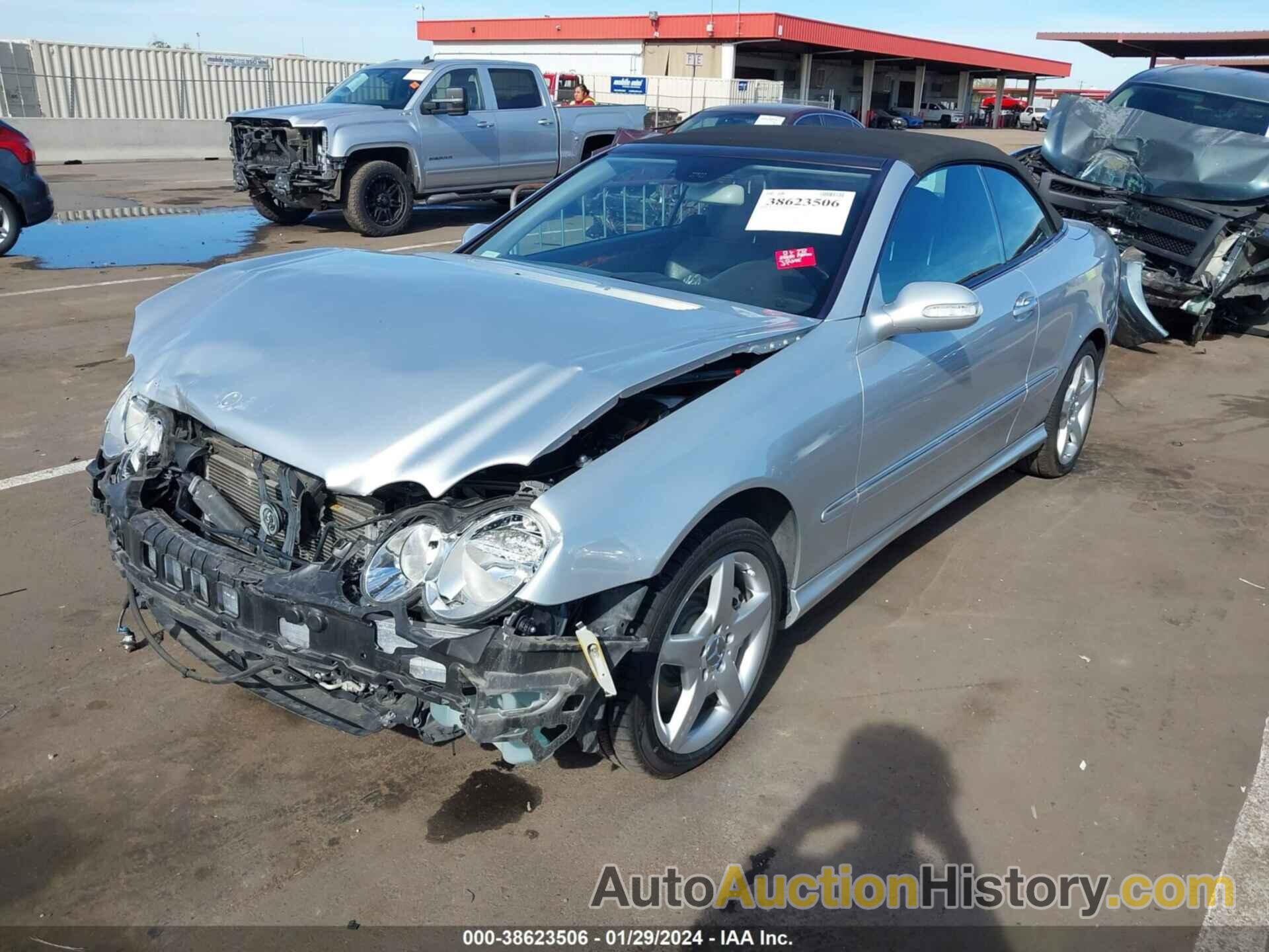 MERCEDES-BENZ CLK 500, WDBTK75G46T066109