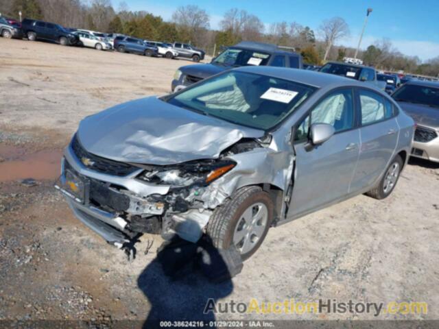 CHEVROLET CRUZE LS AUTO, 1G1BC5SM8J7237950