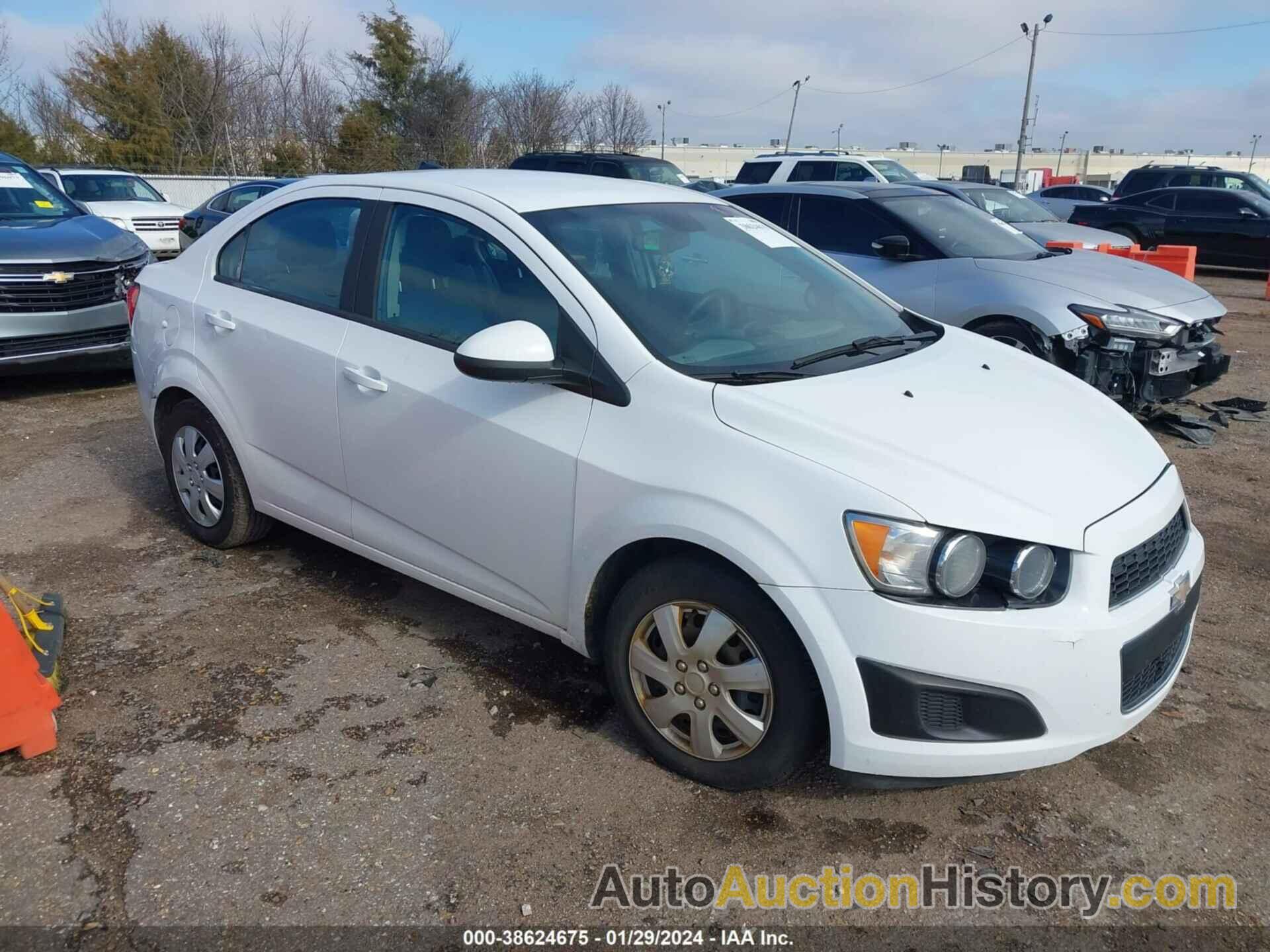 CHEVROLET SONIC LS AUTO, 1G1JA5SH7D4115154