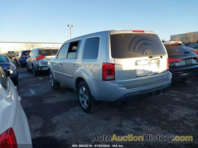 HONDA PILOT EX-L, 5FNYF3H59DB030088