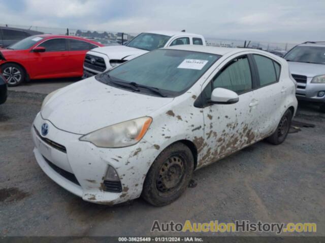 TOYOTA PRIUS C ONE, JTDKDTB34C1527141