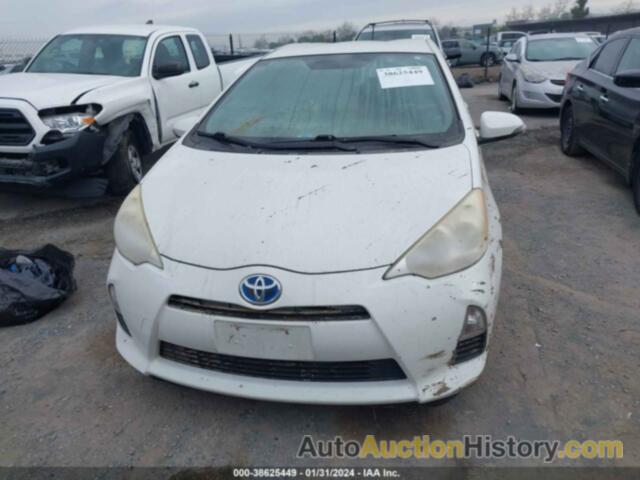 TOYOTA PRIUS C ONE, JTDKDTB34C1527141