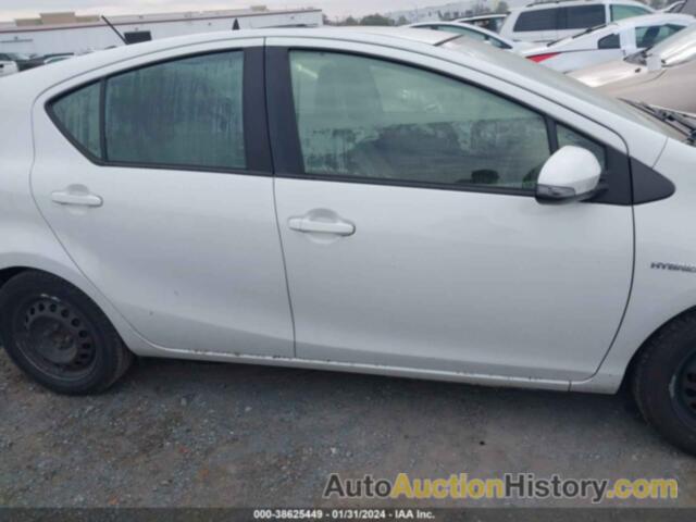 TOYOTA PRIUS C ONE, JTDKDTB34C1527141