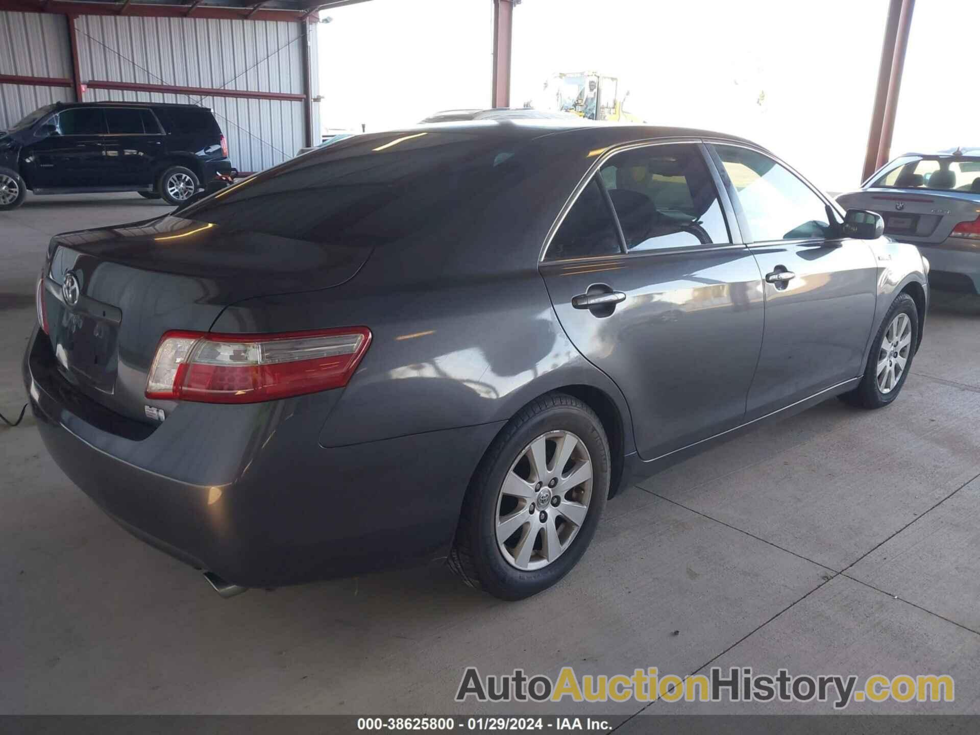 TOYOTA CAMRY HYBRID, 4T1BB46K37U006134