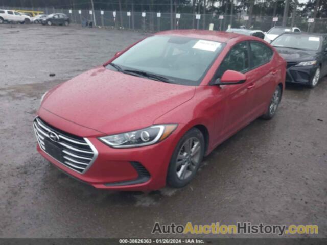 HYUNDAI ELANTRA SEL, 5NPD84LF6JH257394