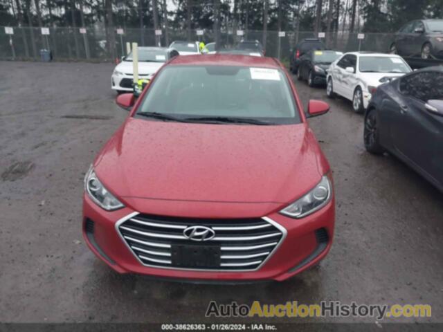 HYUNDAI ELANTRA SEL, 5NPD84LF6JH257394