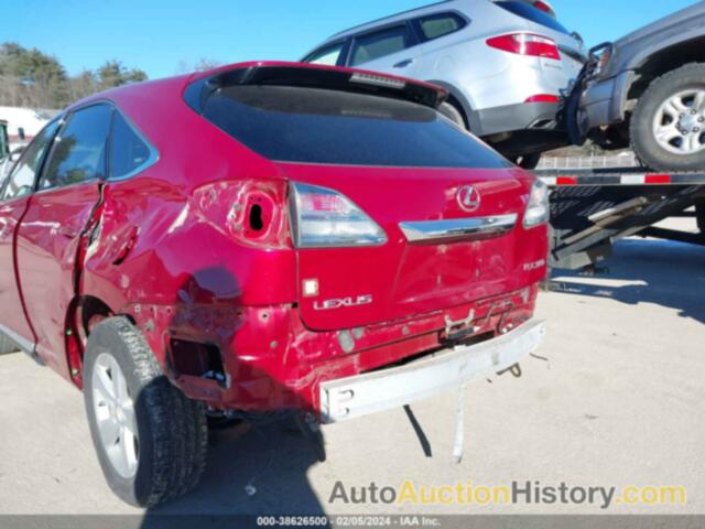 LEXUS RX 350, 2T2BK1BA3AC032412