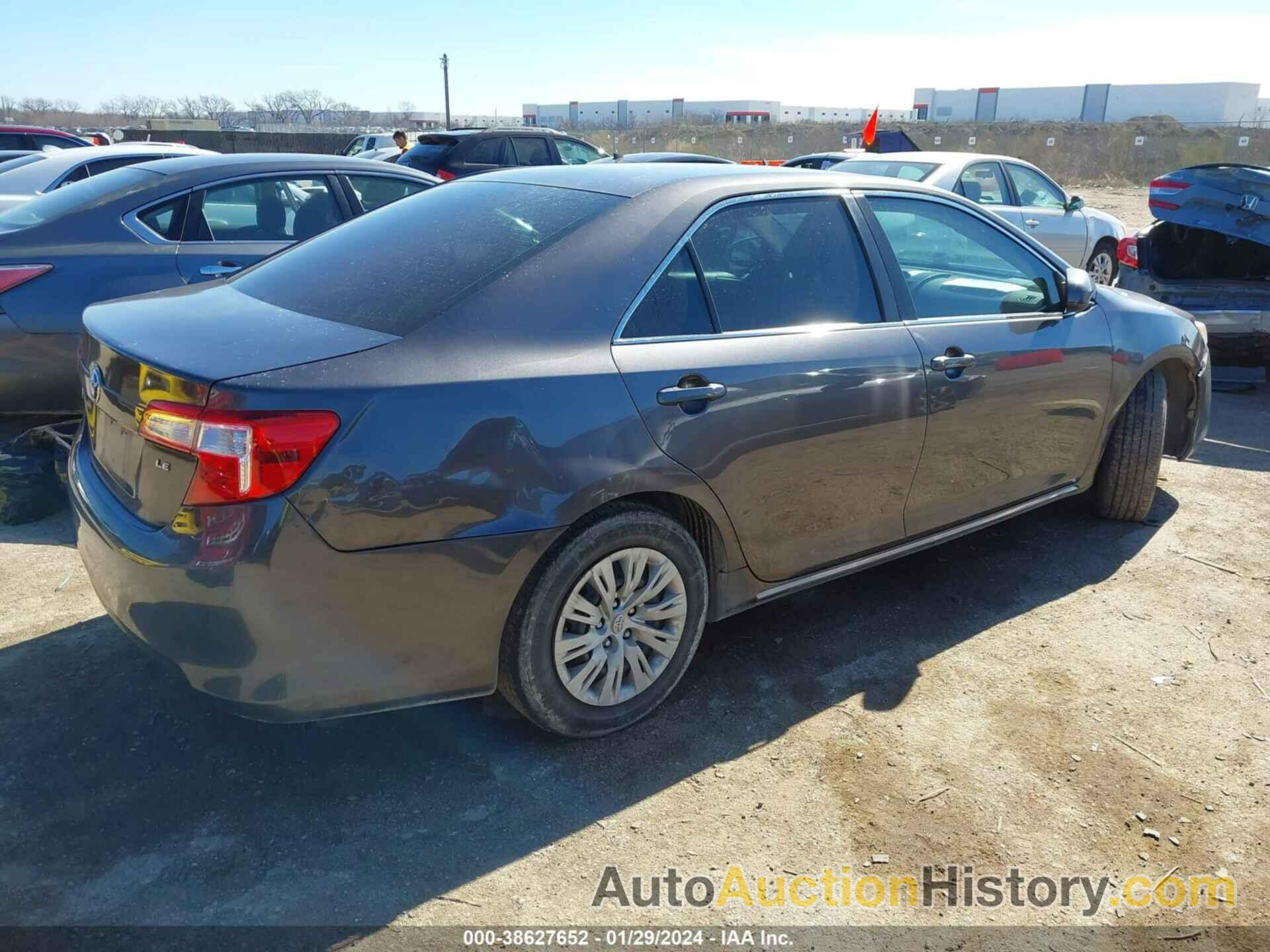 TOYOTA CAMRY LE, 4T4BF1FK2ER420740