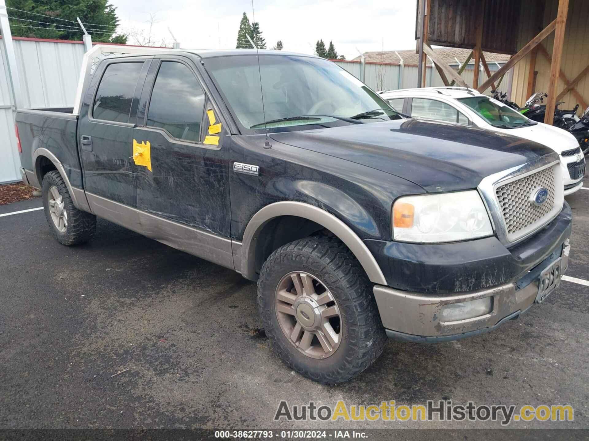 FORD F-150 LARIAT/XLT, 1FTPW12514KB86427