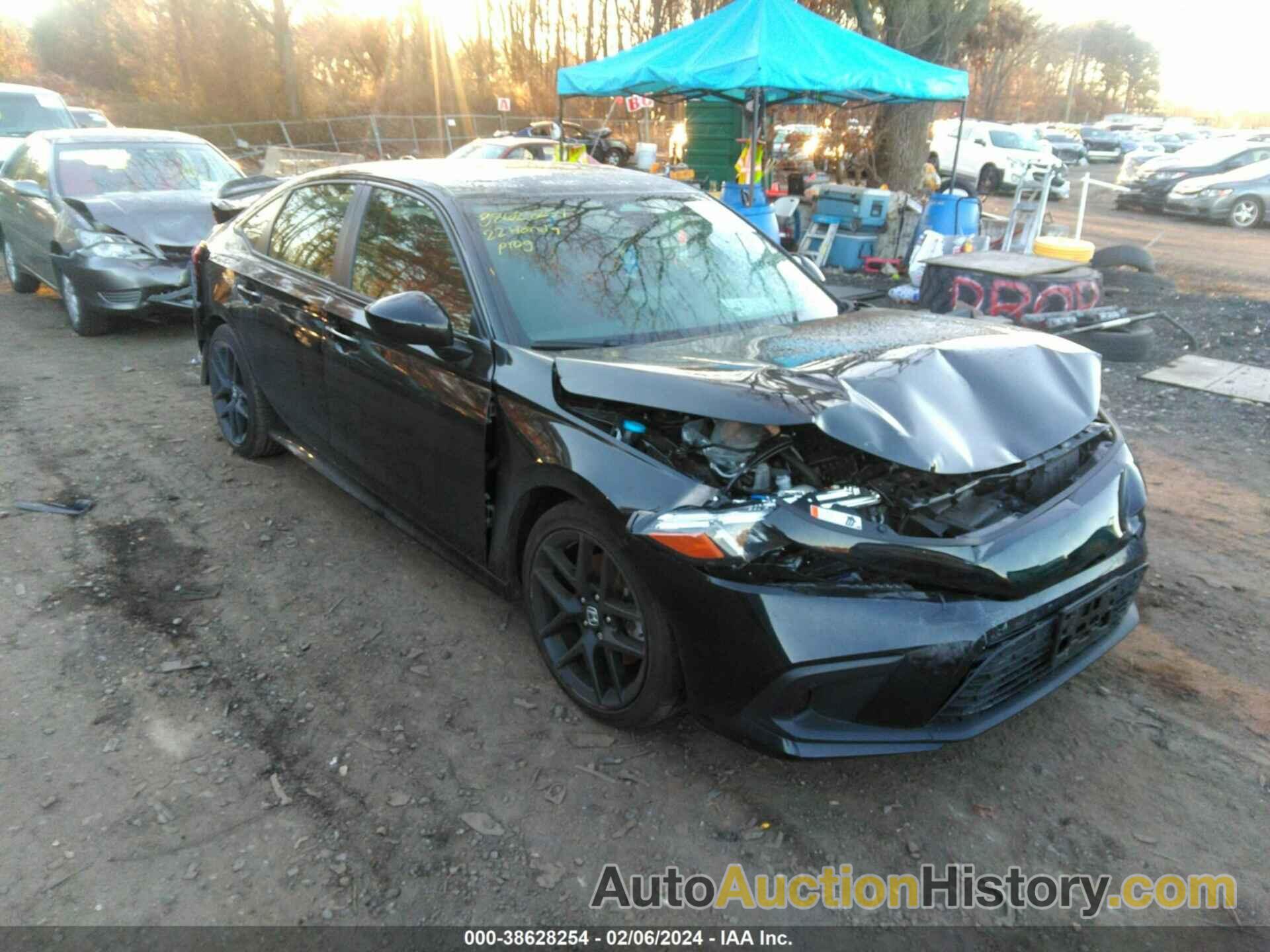 HONDA CIVIC SI SI, 2HGFE1E58NH477317