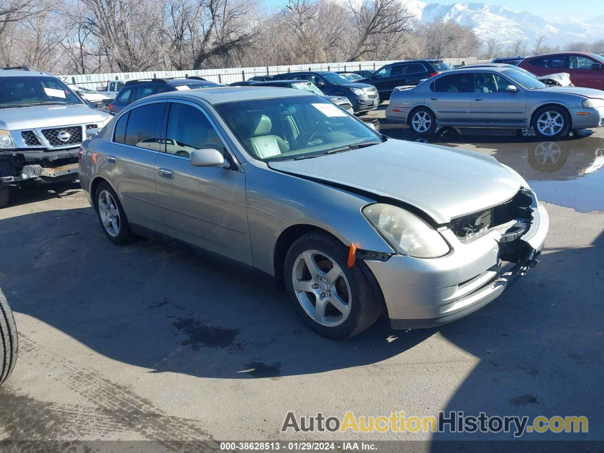 INFINITI G35 LEATHER, JNKCV51E33M307065