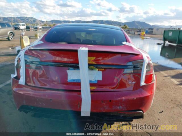 TESLA MODEL S PLAID TRI MOTOR ALL-WHEEL DRIVE, 5YJSA1E64MF438665