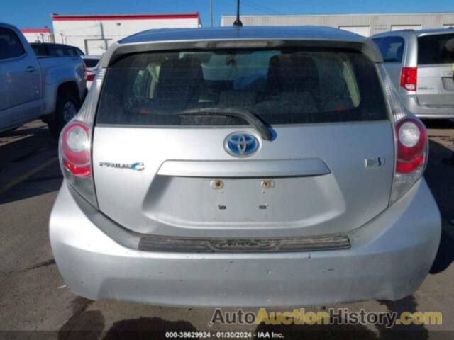 TOYOTA PRIUS C ONE, JTDKDTB34C1510601