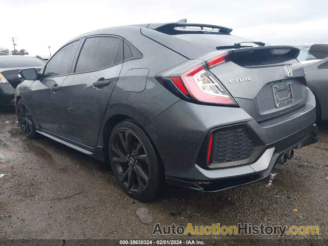 HONDA CIVIC SPORT TOURING, SHHFK7H94JU417638