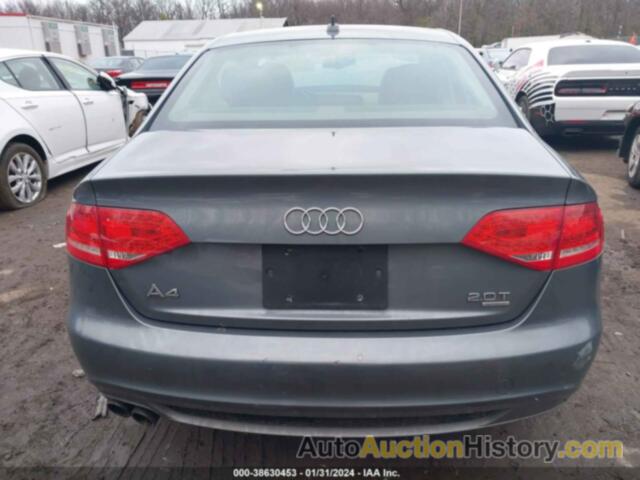 AUDI A4 2.0T PREMIUM, WAUFFAFL9CN011325