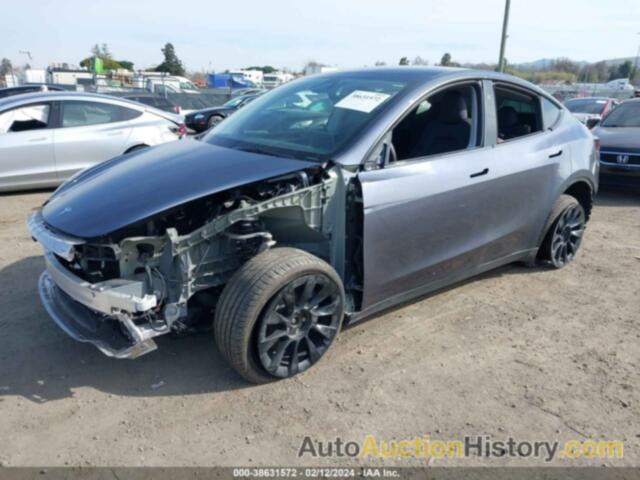 TESLA MODEL Y AWD/LONG RANGE DUAL MOTOR ALL-WHEEL DRIVE, 7SAYGDEE2PA160340