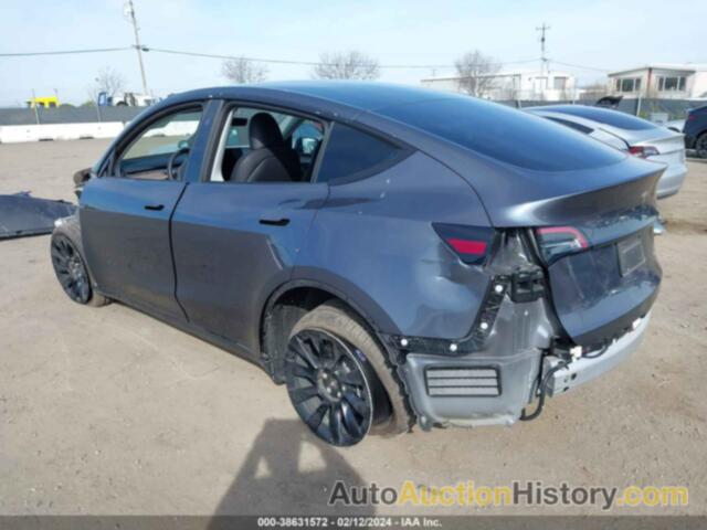 TESLA MODEL Y AWD/LONG RANGE DUAL MOTOR ALL-WHEEL DRIVE, 7SAYGDEE2PA160340