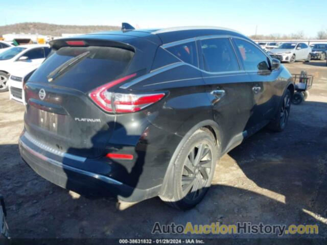 NISSAN MURANO PLATINUM, 5N1AZ2MG4JN110644