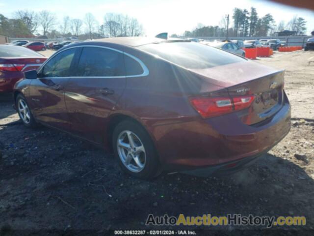 CHEVROLET MALIBU LS, 1G1ZB5ST5GF219669