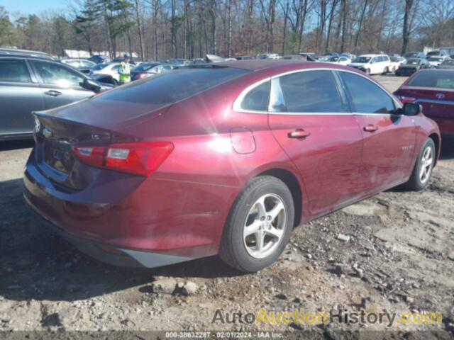 CHEVROLET MALIBU LS, 1G1ZB5ST5GF219669