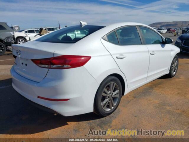 HYUNDAI ELANTRA SEL, 5NPD84LF2JH339154