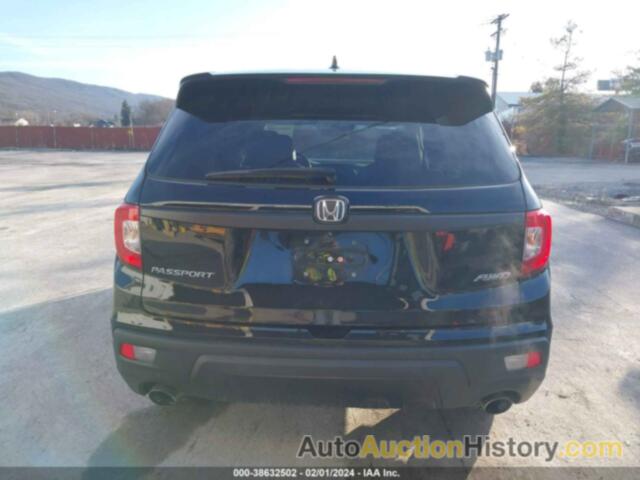 HONDA PASSPORT EX-L, 5FNYF8H54KB005707