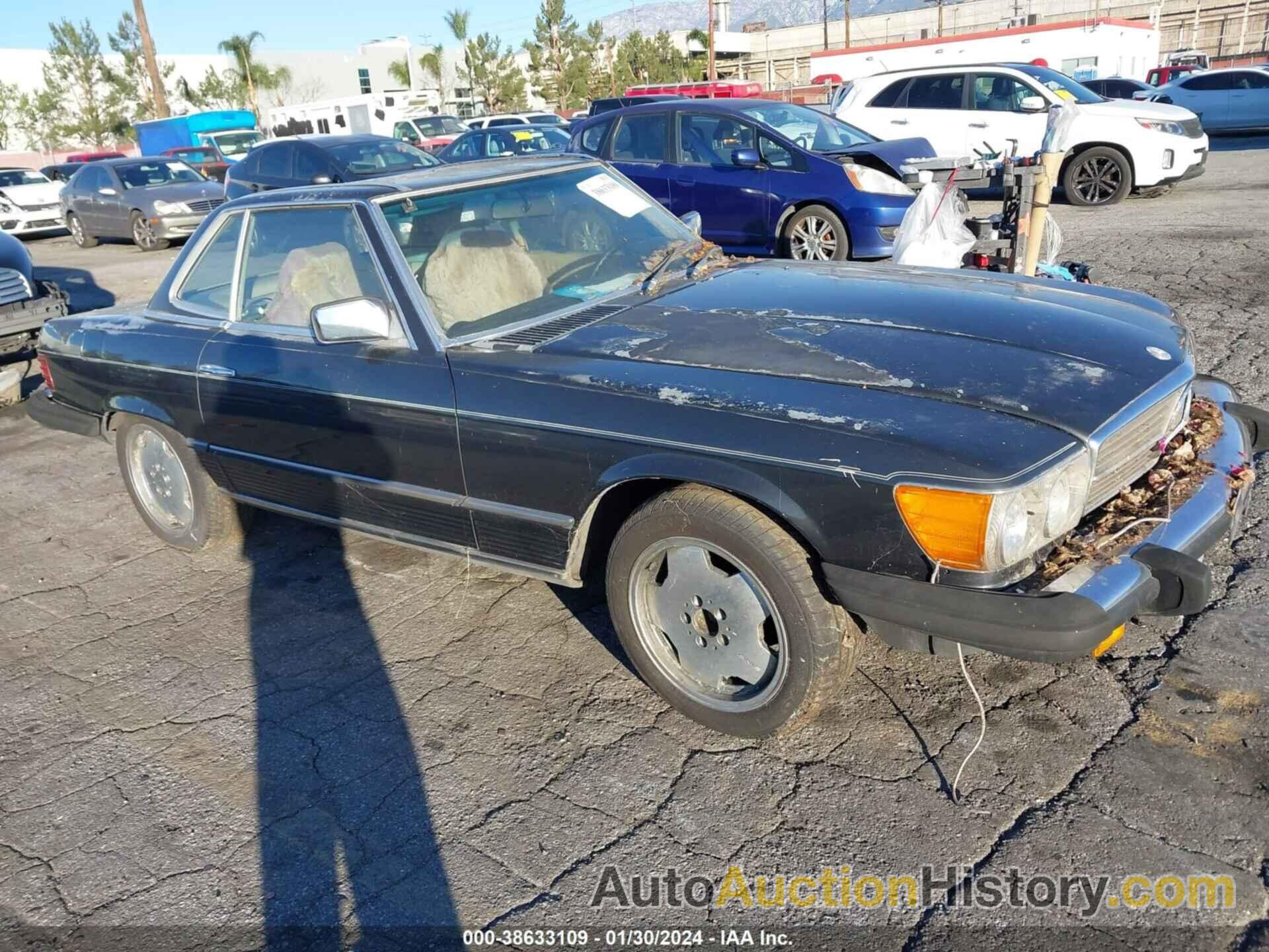 MERCEDES-BENZ 380 SL, WDBBA45C2FA022275