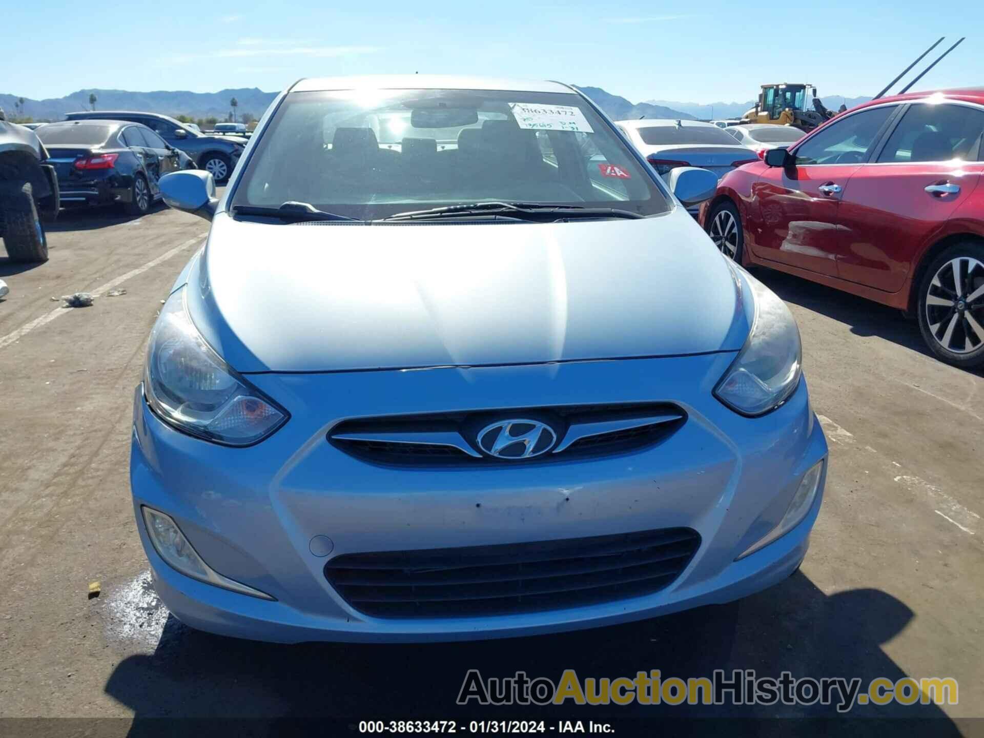 HYUNDAI ACCENT GLS, KMHCU4AEXCU251152