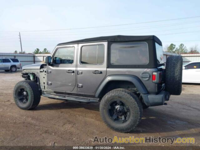 JEEP WRANGLER UNLIMITED SPORT S 4X4, 1C4HJXDG6JW184648