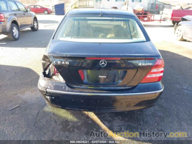 MERCEDES-BENZ C 240 LUXURY 4MATIC, WDBRF81J65F576528