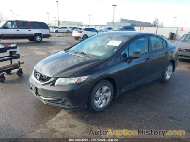 HONDA CIVIC LX, 2HGFB2F57DH586055