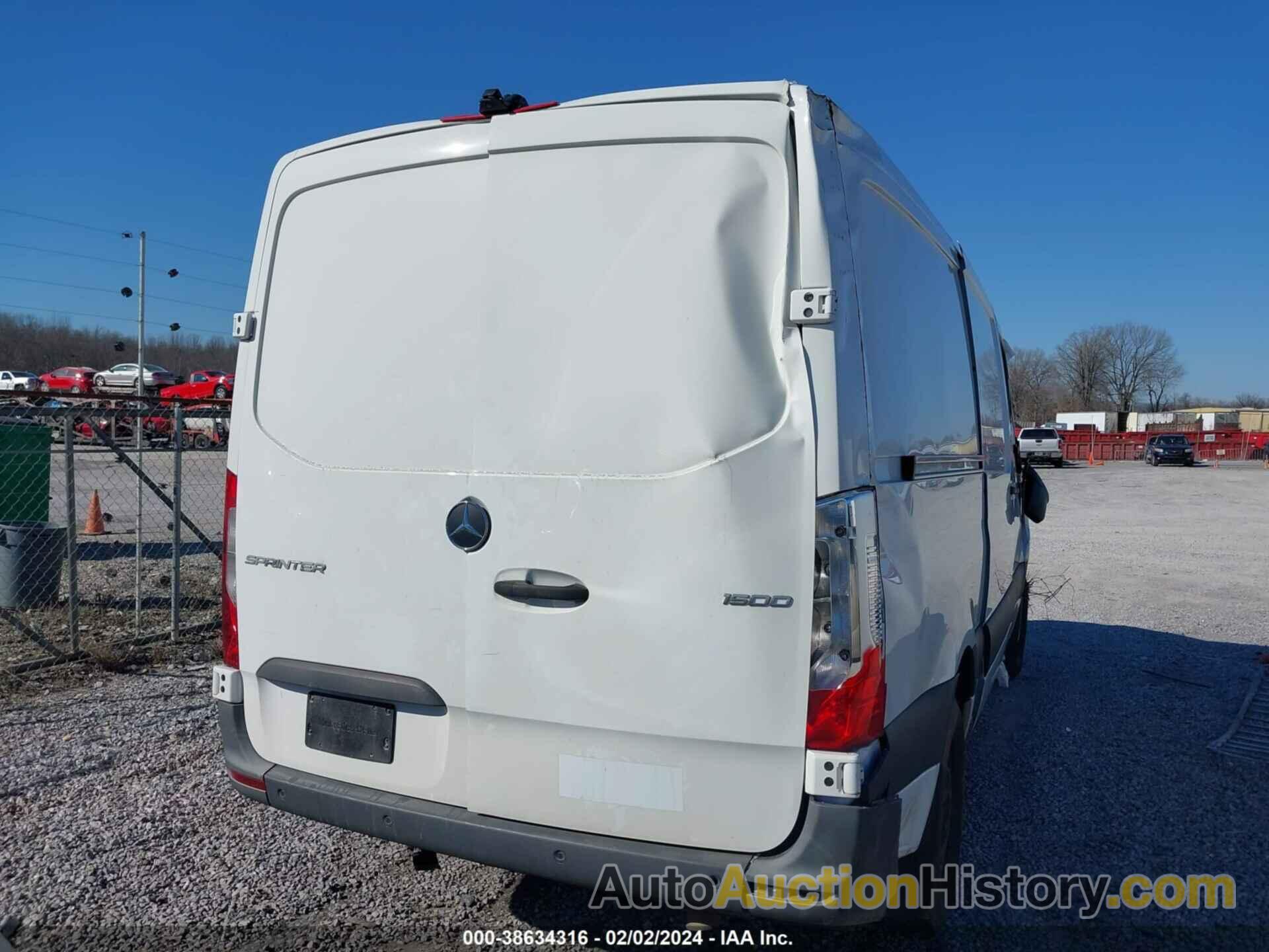 MERCEDES-BENZ SPRINTER 1500 STANDARD ROOF I4, W1Y70BGYXNT087560