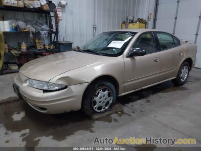 OLDSMOBILE ALERO GL, 1G3NL52E14C201848