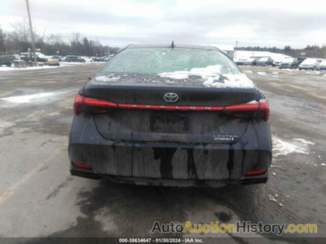 TOYOTA AVALON LIMITED HYBRID, 4T1DA1AB5NU011902