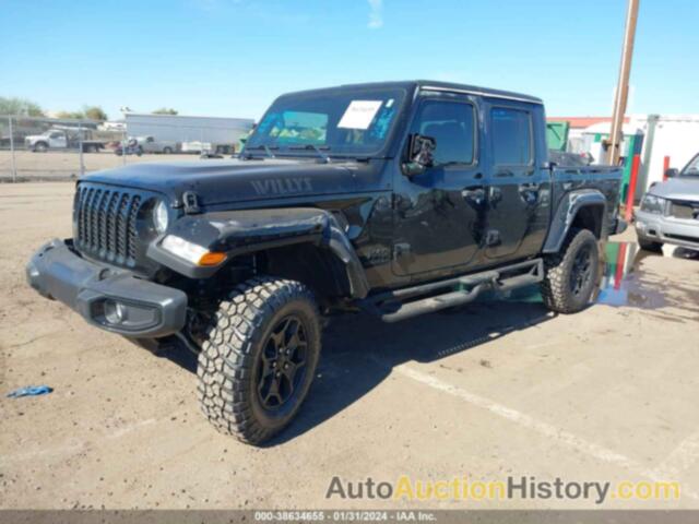 JEEP GLADIATOR WILLYS 4X4, 1C6HJTAG0PL526254