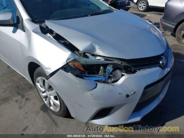 TOYOTA COROLLA LE, 2T1BURHE2FC355672