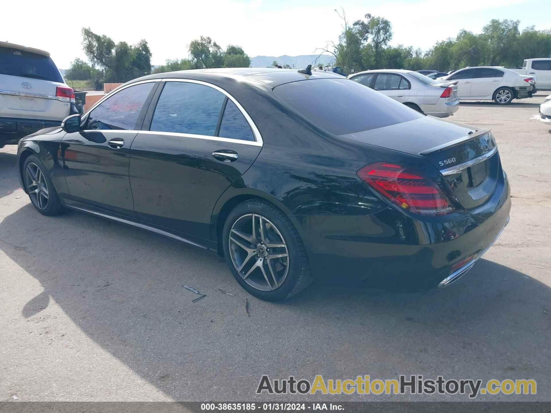 MERCEDES-BENZ S 560 4MATIC, WDDUG8GB3KA466432