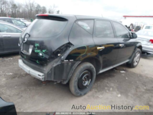 NISSAN MURANO S, JN8AZ08T45W328510