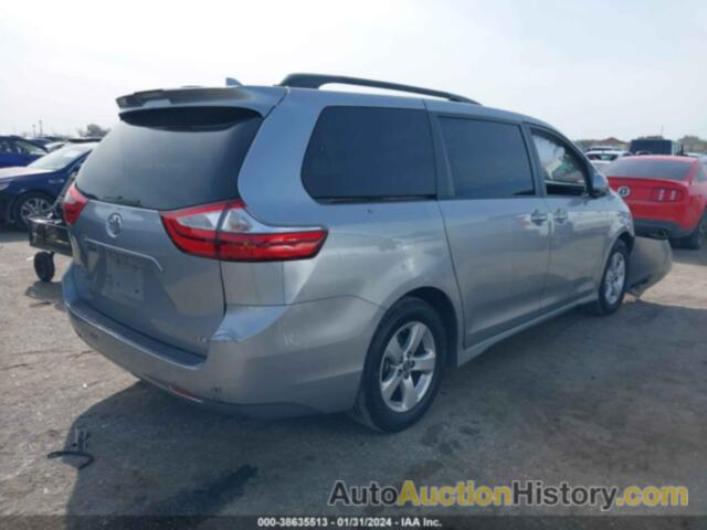 TOYOTA SIENNA LE 8 PASSENGER, 5TDKZ3DC3JS910261