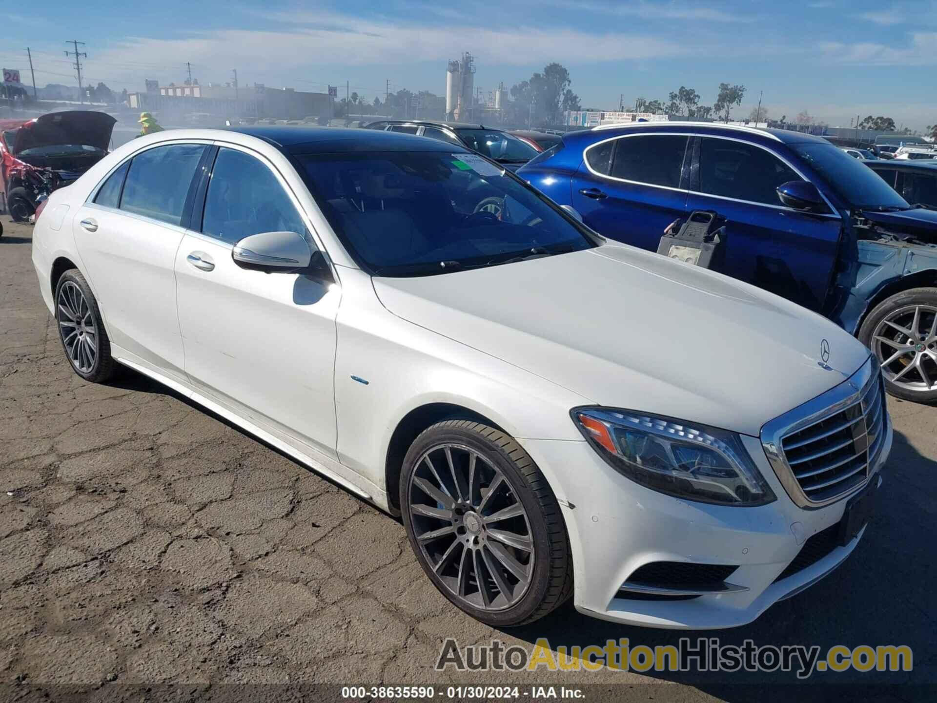 MERCEDES-BENZ S 550 PLUG-IN HYBRID, WDDUG6DB0GA267435