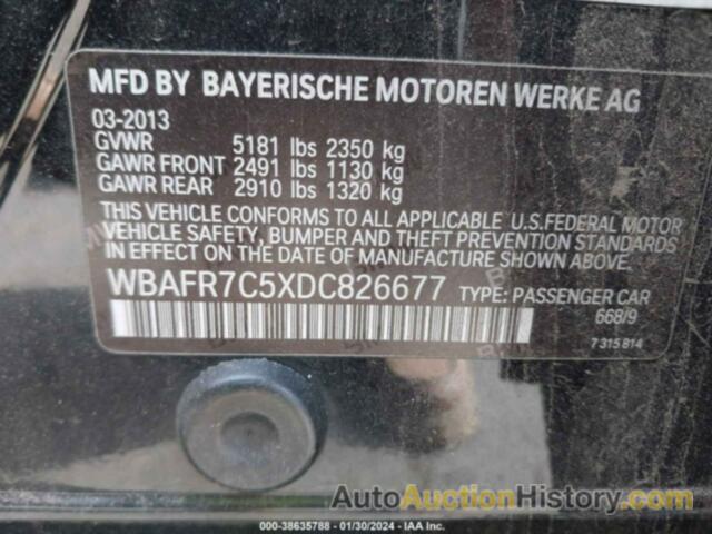 BMW 535I, WBAFR7C5XDC826677