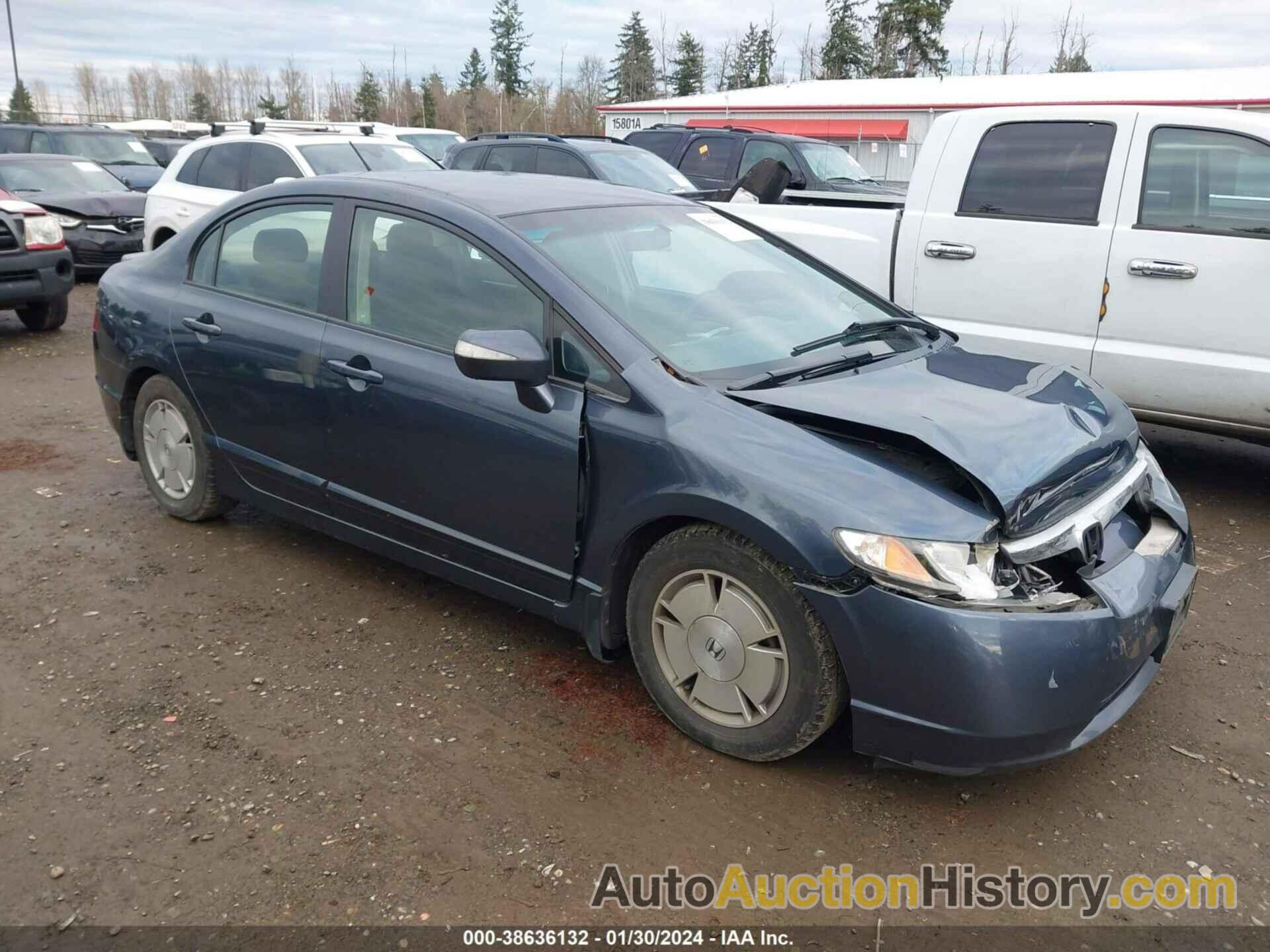 HONDA CIVIC HYBRID, JHMFA36207S010137