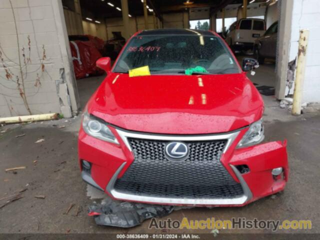 LEXUS CT 200H, JTHKD5BH3F2211685