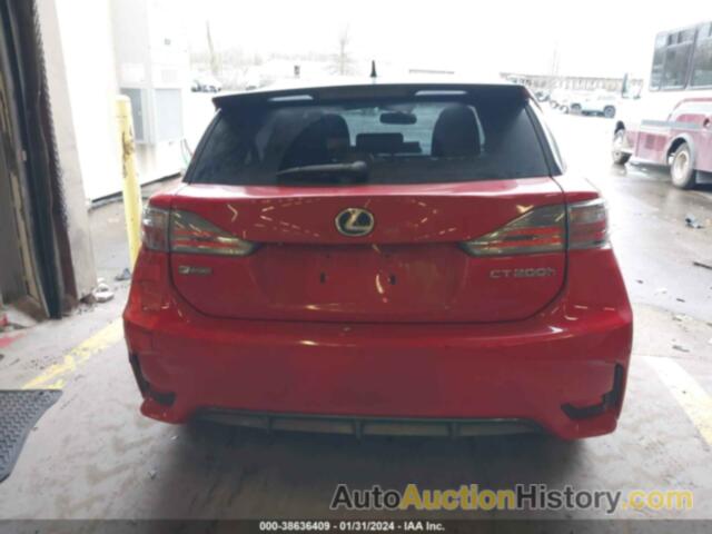 LEXUS CT 200H, JTHKD5BH3F2211685