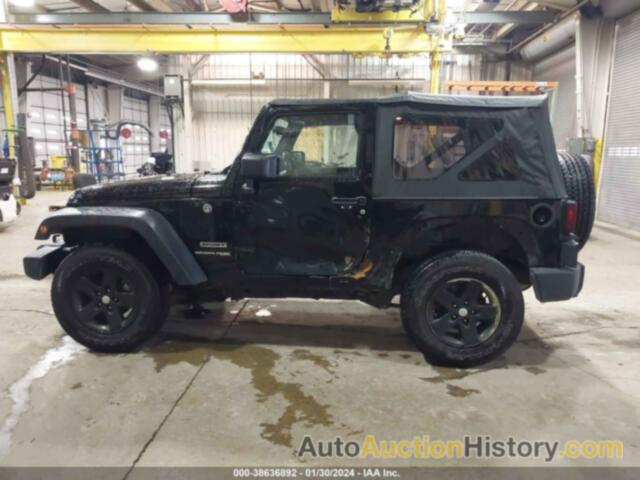 JEEP WRANGLER JK SPORT S 4X4, 1C4GJWAGXJL921099