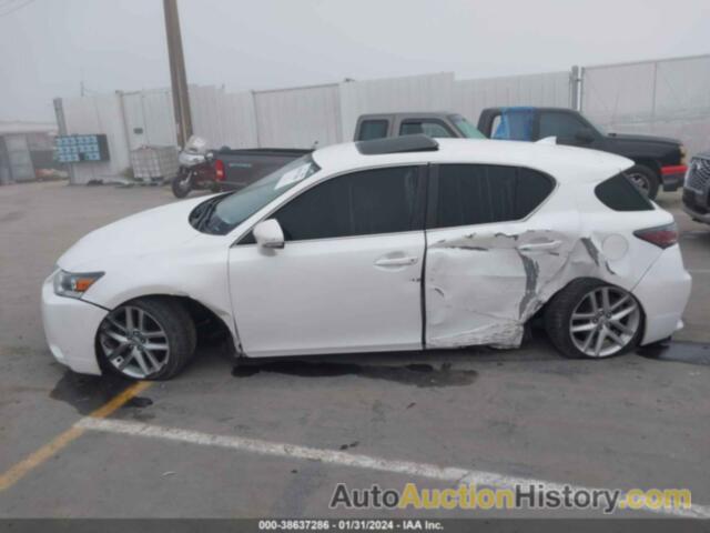 LEXUS CT 200H, JTHKD5BHXH2279873