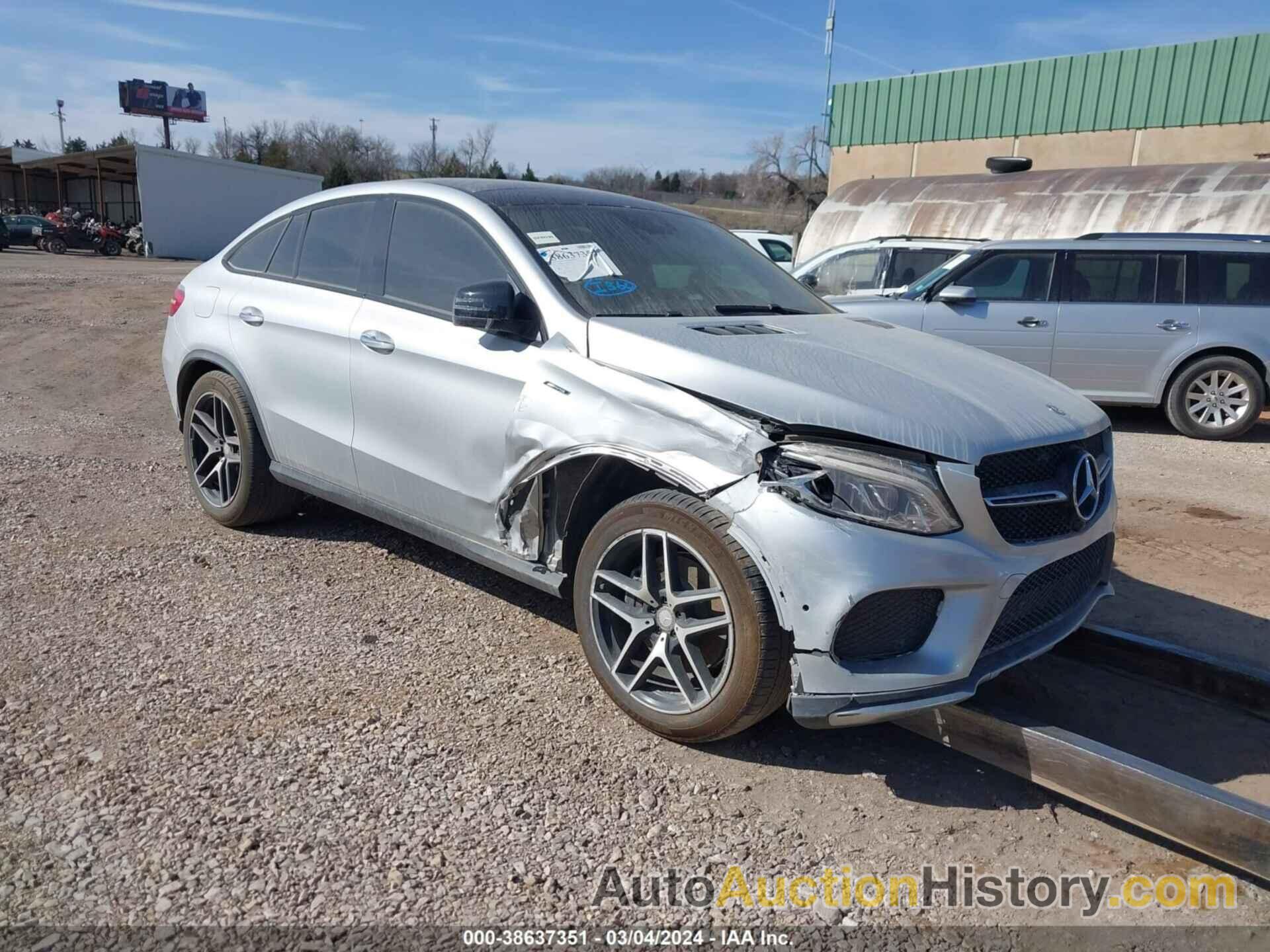 MERCEDES-BENZ GLE COUPE 450 4MATIC, 4JGED6EB0GA048783