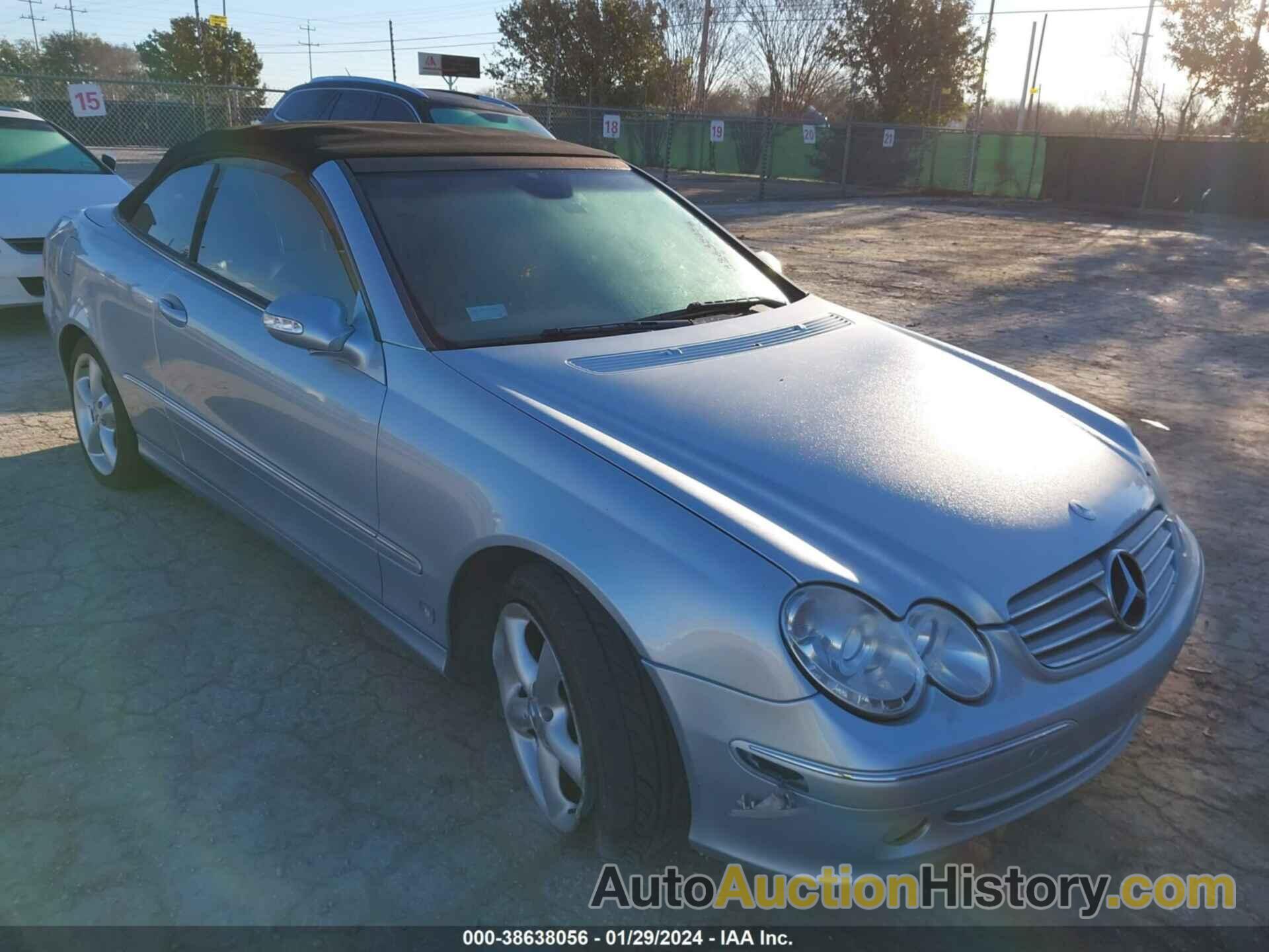 MERCEDES-BENZ CLK 320, WDBTK65G05T055536