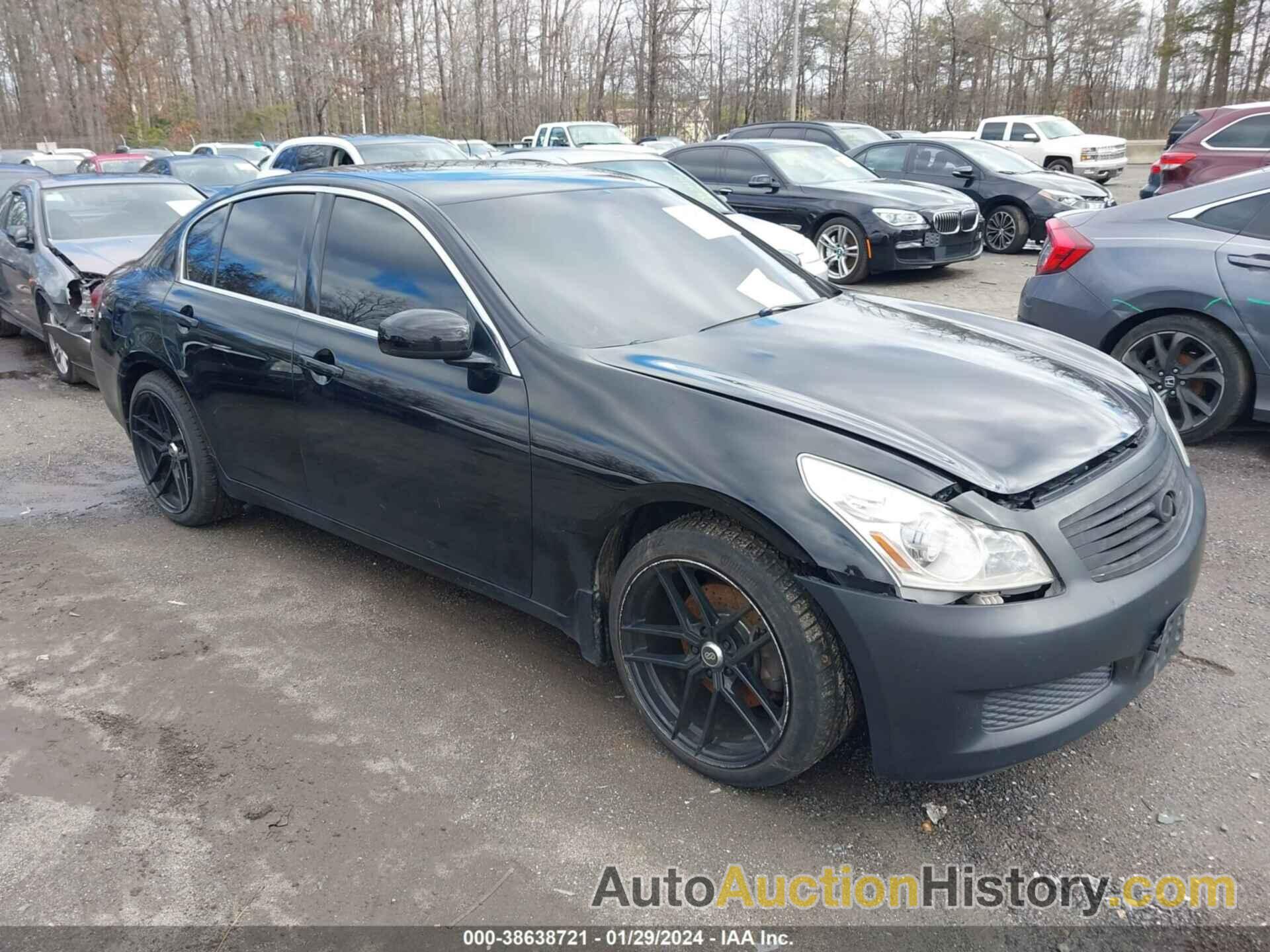 INFINITI G35X, JNKBV61F78M255084